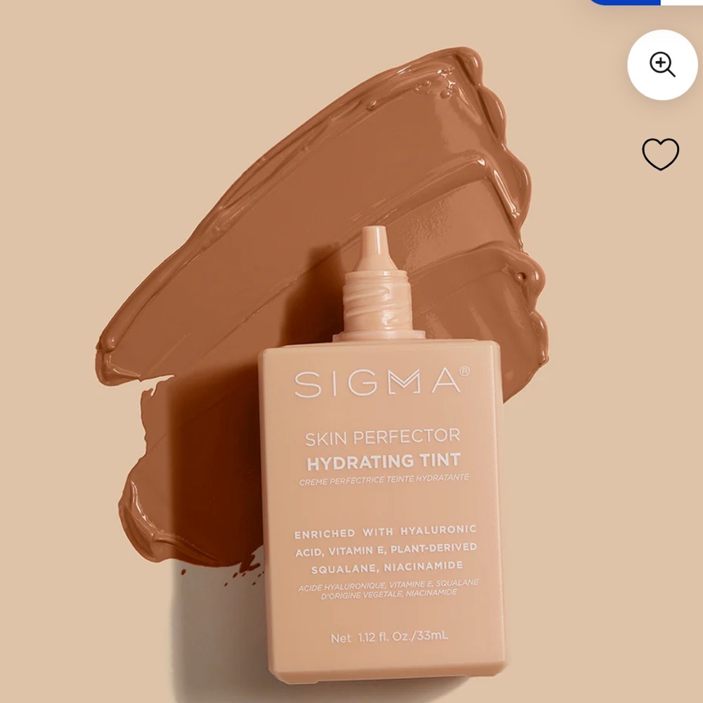 Sigma Beauty Skin Perfector Hydrating Tint - dark golden tint